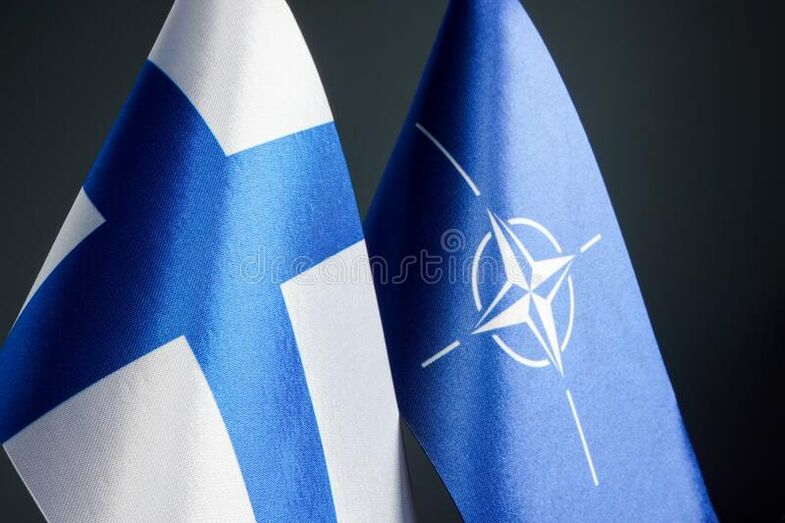 Kyiv-ukraine-may-flags-finland-nato-editorial-246527650